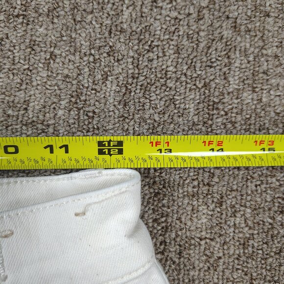 MADEWELL Jeans Women's 25P White Perfect Vintage Wide Leg Crop Stretch Denim - Picture 6 of 8